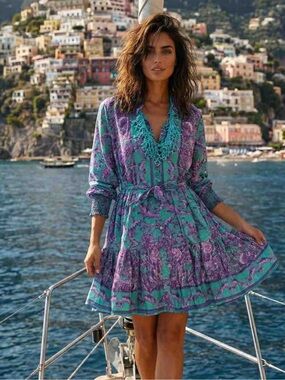 nodress | Dresses | Nodress Birthday Cake Print Satin Slip Mini Dress In Light Green M Y2k